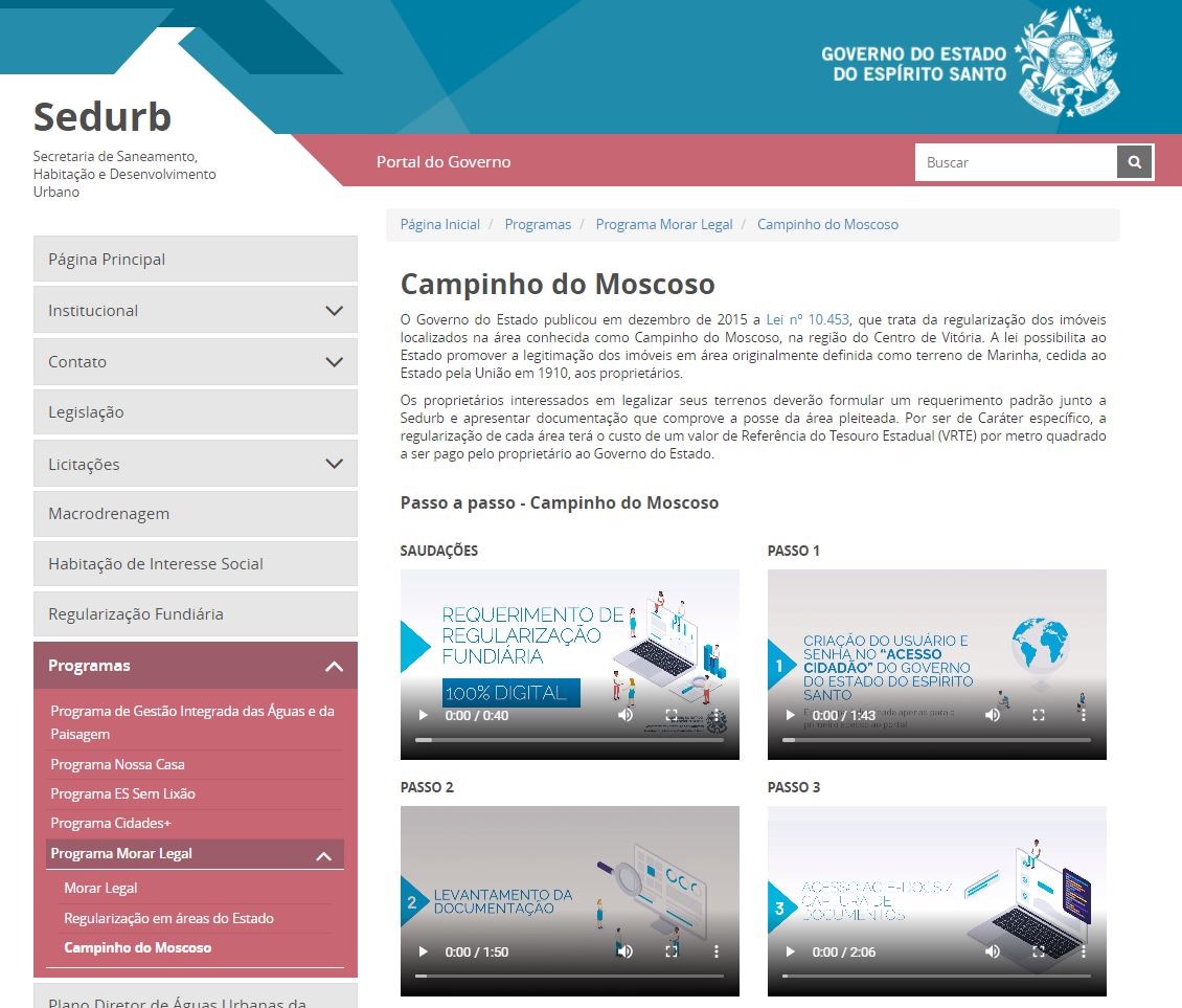 SEDURB - Campinho Moscoso